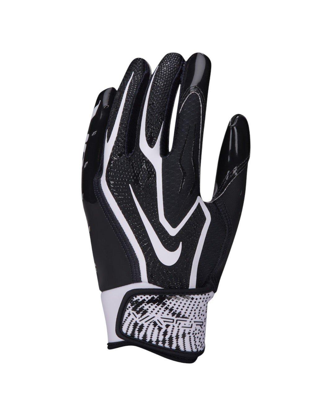 Nike Big Kids' Vapor Jet 9.0 Football Gloves - Black/White - BLACK/WHITE